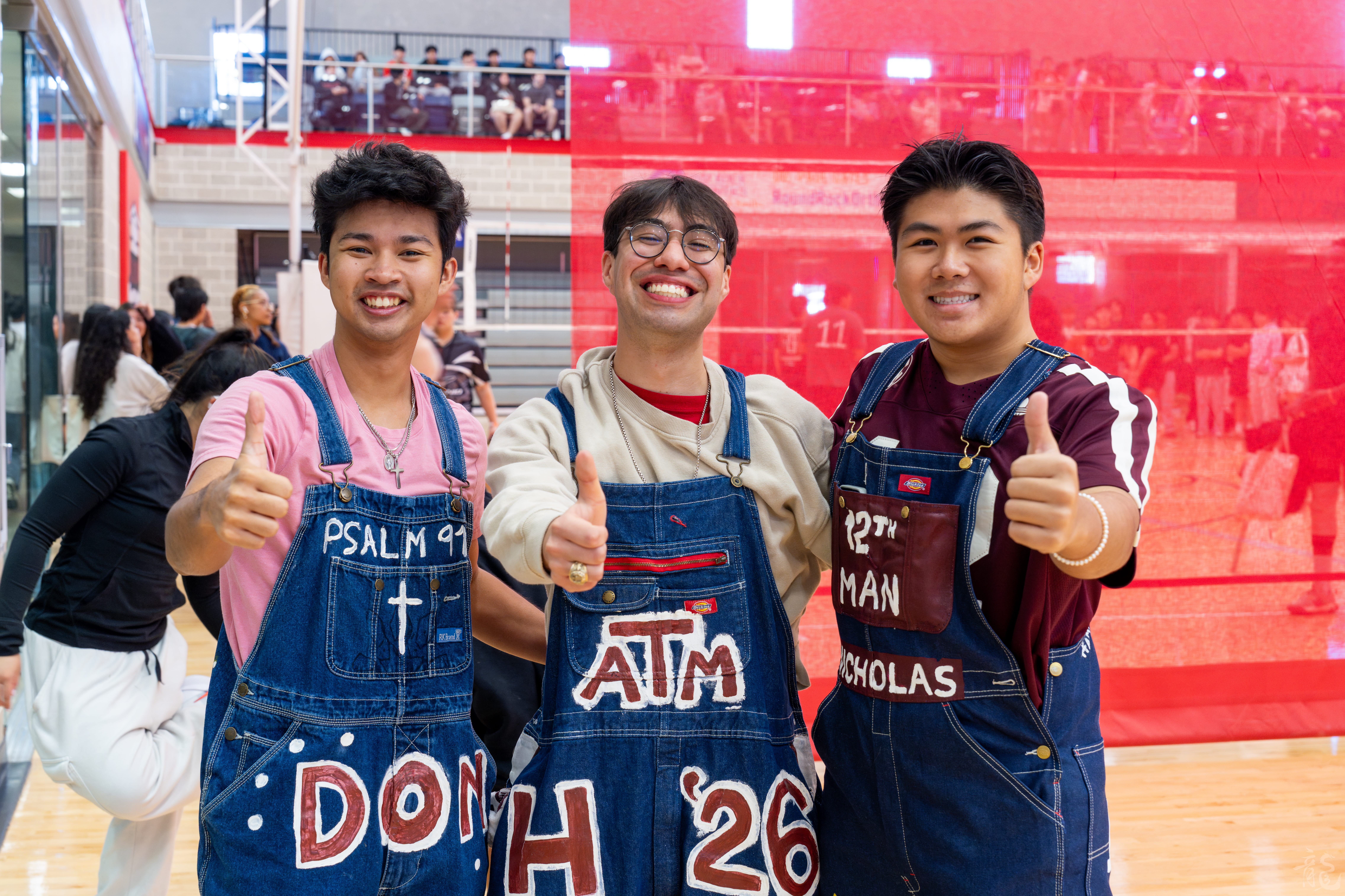 Yell leaders at Goodphil '26